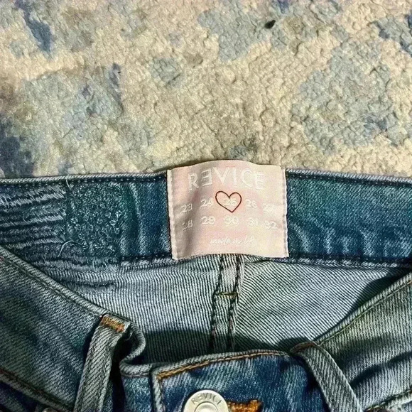 REVICE Uptown Road-trip Jeans Size 25 - Picture 5 of 10